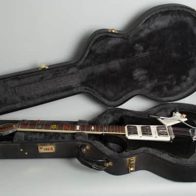Wandre  Roby Semi-Hollow Body Electric Guitar (1962), black tolex hard shell case. image 10