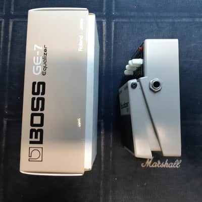 Boss GE-7 Equalizer (Black Label) OCT 1987 MIJ with BOX and Instructions image 4