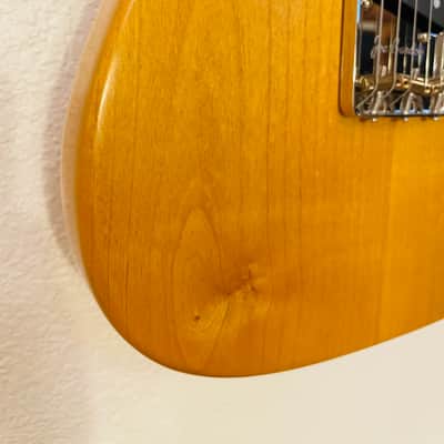 Partscaster By Rocker C Guitars ‘51 Telecaster Style USA & MIJ Parts Nitro Lacquer 2026 - Trans Amber Nitro Lacquer image 8
