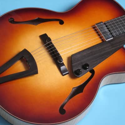 Stephen Andersen Model 17 Custom Sunburst top, Natural back & sides image 2