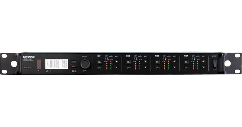 Shure ULXD4Q G50 470 to 534 MHz Quad Channel Digital Wireless Receiver image 1