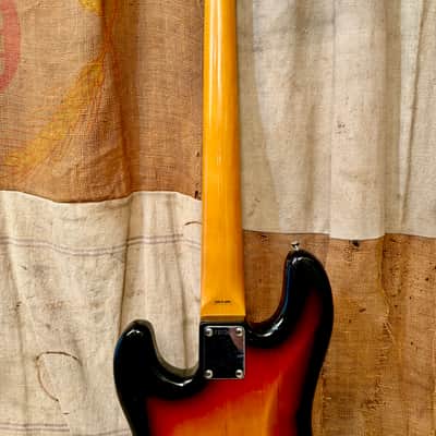 Fender MIJ '62 Reissue Precision Bass 1989 - 3 Tone Sunburst image 11
