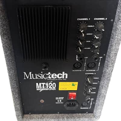 Musictech MT120 Accordion Amplifier - gray image 3