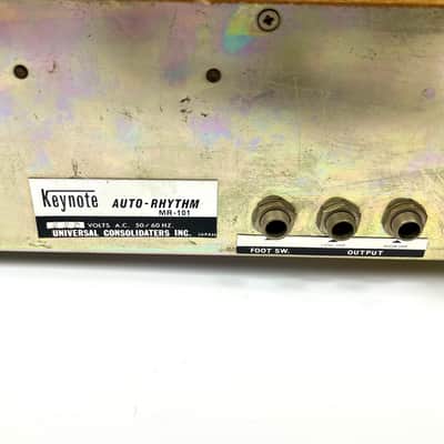 Rare Keynote Auto-Rhythm – Vintage Analog Drum Machine image 6