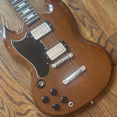 1973 Gibson SG Standard LEFTY - Walnut w/ OHSC image 3