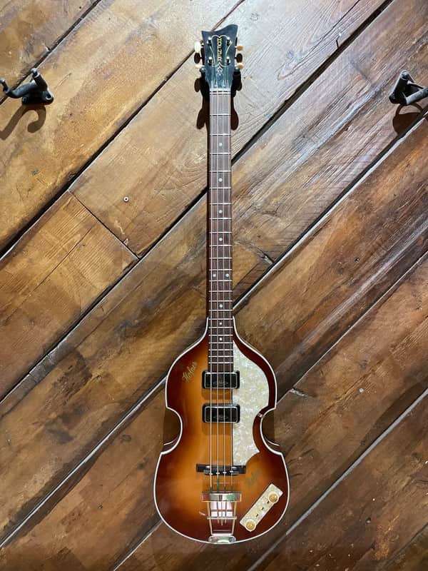 Hofner 500/1 Vintage '61 Cavern Bass Sunburst | Reverb UK