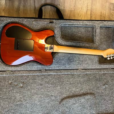 Sadowsky Sadowsky NYC T style 2002 - Dark Cherry Burst image 2
