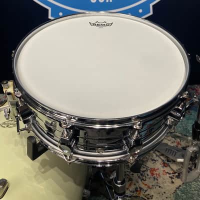 CB-700 - 5x14" Snare Drum 10-Lug Parallel Throw Off Chrome 1980's image 17