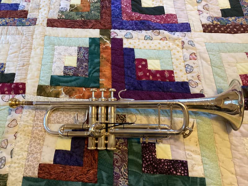 Bach 190S37 Stradivarius Series 50th Anniversary Bb Trumpet 2010s - Silver-Plated image 1