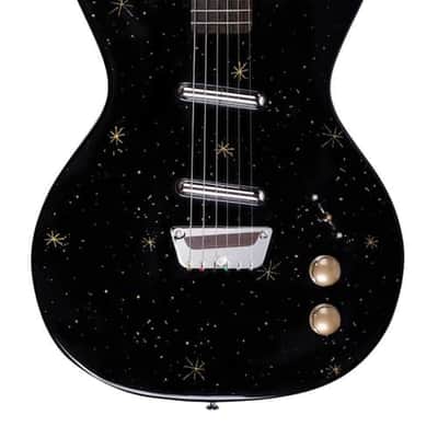 Danelectro Dano Golden 50`s Black New Model In Stock 2026 Includes Intonatable Bridge! image 1