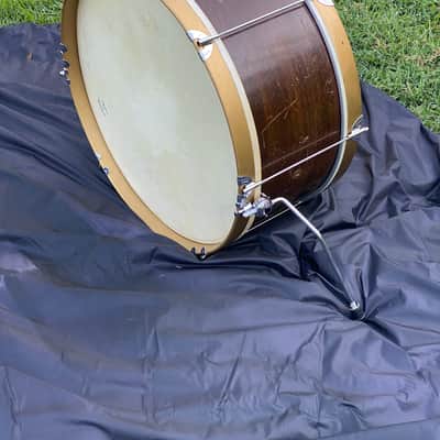 Unknown 24" Bass Drum 1940s - Mahogany image 5