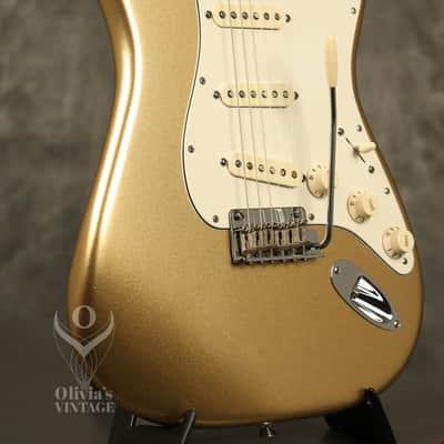 2014 Fender 60th Anniversary American Standard Stratocaster Aztec Gold image 9