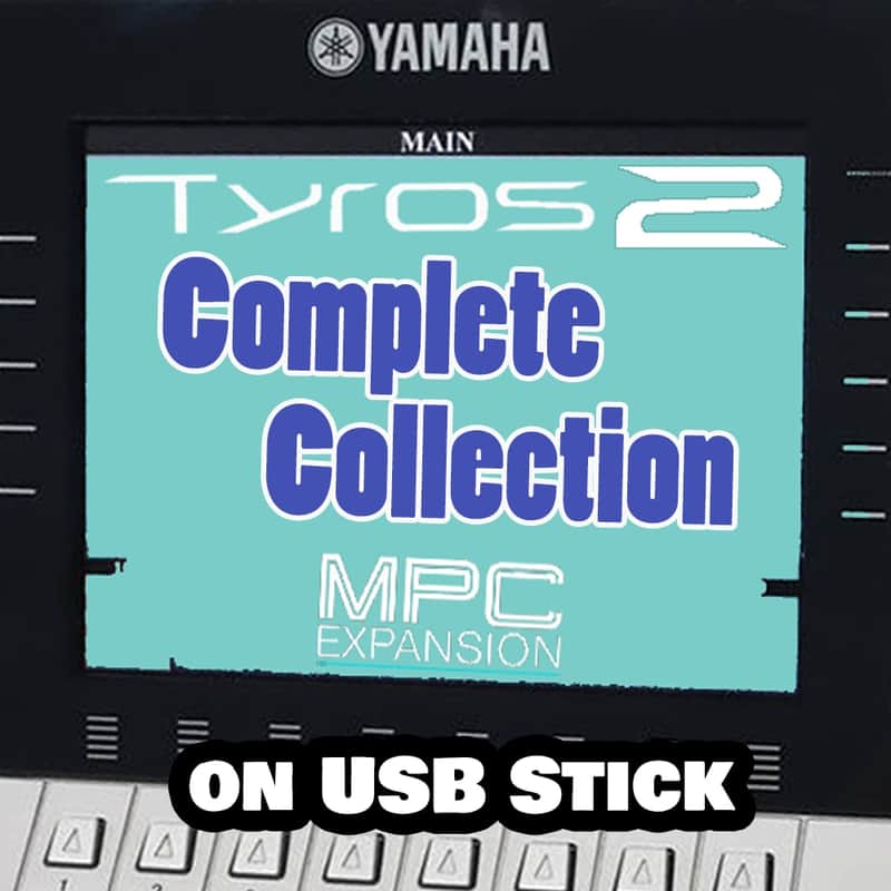 11 Yamaha TYROS 2 MPC Expansions on USB Stick image 1