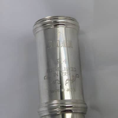 Yamaha flute YFL-514 MINT condition EC cut solid silver headjoint image 9