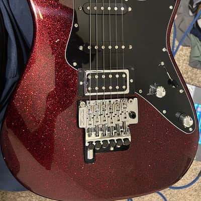 Suhr Pete Thorn Signature Custom HSS - Red Sparkle image 10