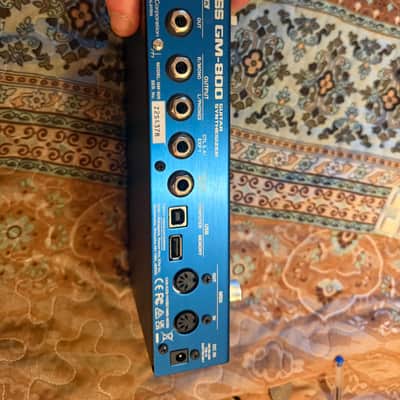 Boss GM-800 Guitar Synthesizer 2023 - Present - Blue image 7
