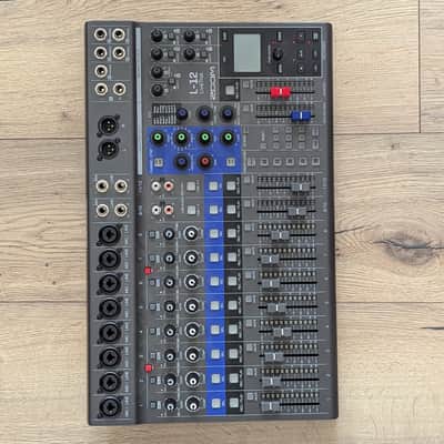Zoom LiveTrak L-12 Digital Mixer / Recorder 2010s - Grey / Blue image 2
