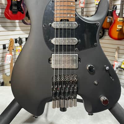 Ibanez Q54 Quest Series Solidbody Electric Guitar - Black Flat w/Gig Bag & PLEK*D #437 image 2