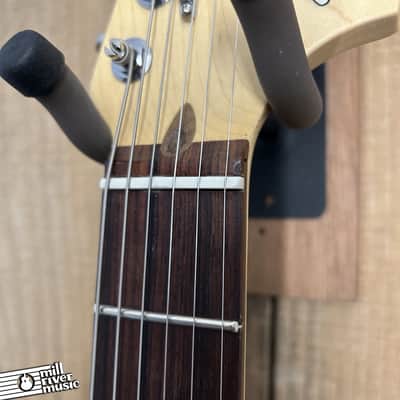 Fender American Performer Mustang Sunburst 2022 MIJ Bridge image 6