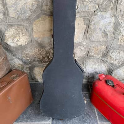 Vintage Bass Les Paul Shaped Hard Case Made in Italy image 3