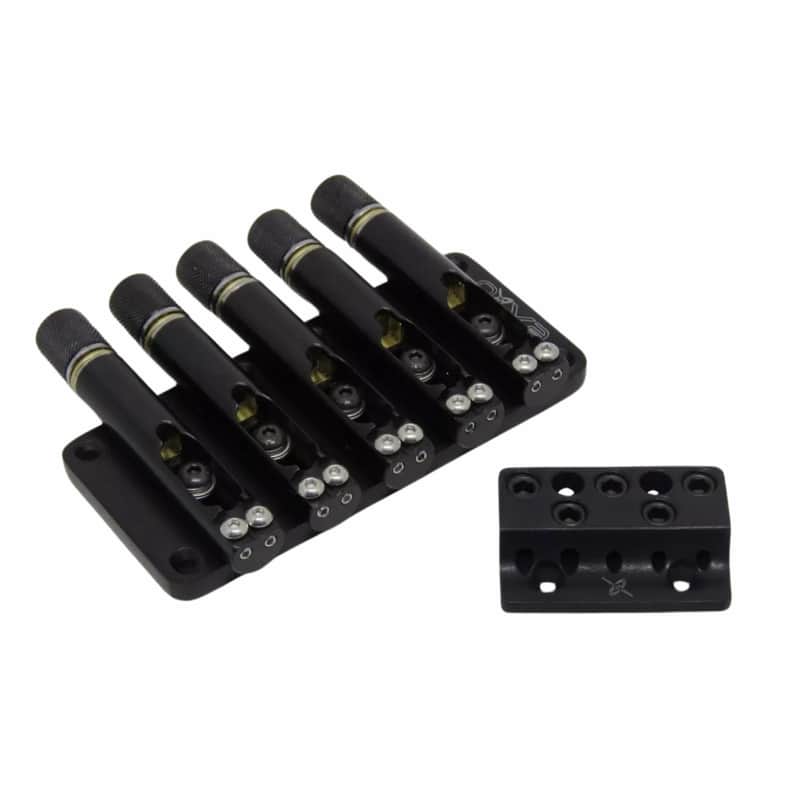Nova Guitar Parts 5-String Headless Bass Bridge - 19mm image 1