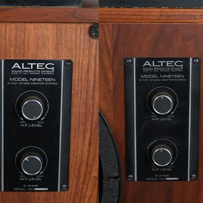 Altec Model 19 15-Inch Horn-Loaded Speakers – Restored – Tested – 1-Year Warranty image 11