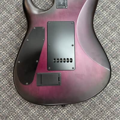 Sterling Jason Richardson Cutlass Signature Cosmic Purple Burst Satin 6 String Guitar image 11
