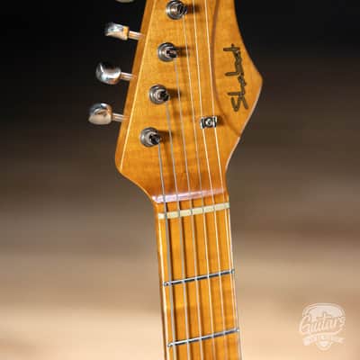 Shabat Lion Standard 1pc Swamp Ash w/ Lollar Vintage T’s – Dark Butterscotch image 5