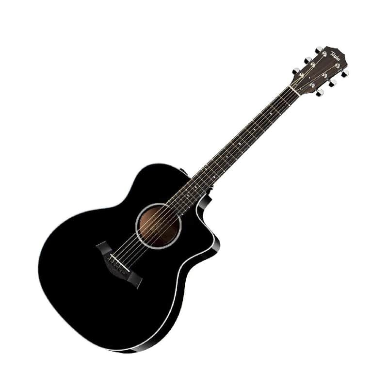 CHITARRA ACUSTICA ELETTRIFICATA TAYLOR 214ce-BLK DLX image 1