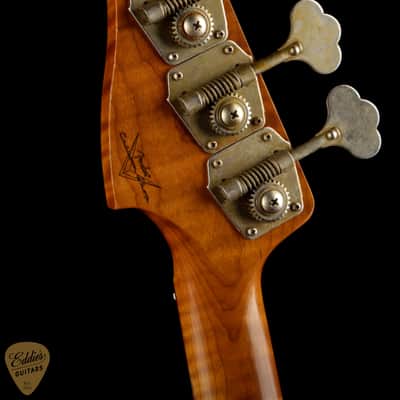 Fender Custom Shop Eddie's Exclusive 1964 Precision Bass Journeyman Relic - Inca Silver image 7