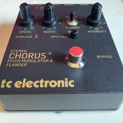 TC Electronic SCF Gold Stereo Chorus + Pitch Modulator & Flanger Reissue 2022 - Present - Black image 5