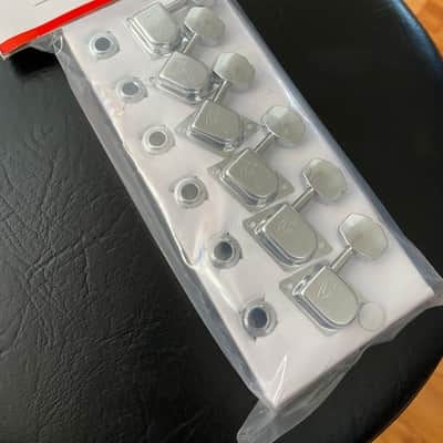 Fender 70s F Style Strat - Tele Tuning Machine Set PN 0990822100 Chrome image 1