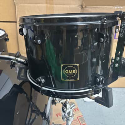 GMS Custom Black SE Drum Set 22-13-16 image 3