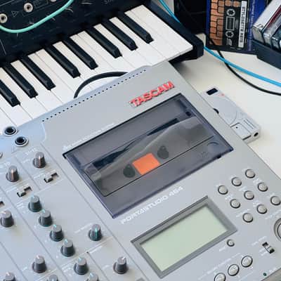 Serviced TASCAM 464 Portastudio 4-Track Cassette Recorder - With Box, Manual, and Tape image 4