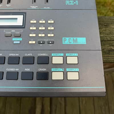 Casio RZ-1 drum machine sampler image 2