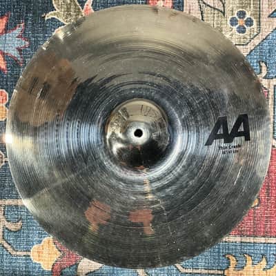 SABIAN 16" AA Thin Crash, Brilliant *OPEN BOX* image 2