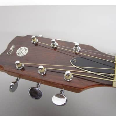 Conn F-20 Dreadnought Acoustic Guitar, Made In Japan, circa 1970s image 7