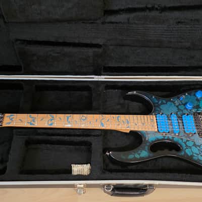 Ibanez JEM77 BFP 1991 FIRST YEAR Blue Floral Pattern JEM 77 Steve Vai Signature Pro Artist Super Strat RARE Guitar MIJ Japan Pre-JEM77P image 2