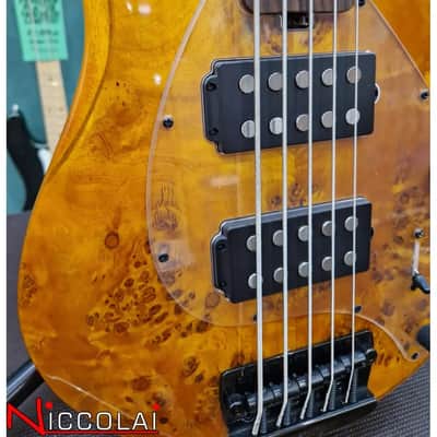 STERLING BY MUSIC MAN - STINGRAY5 HH RAY35HH POPLAR BURL AMBE image 7
