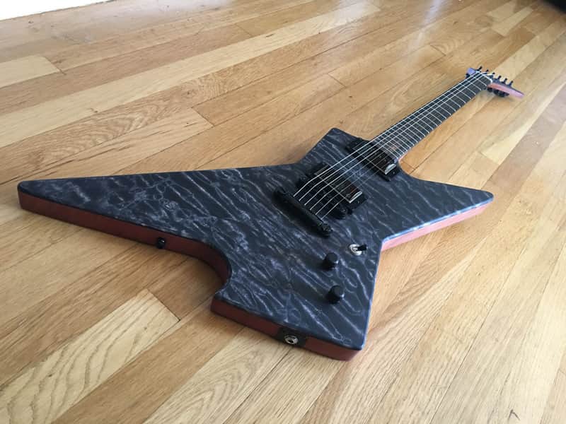 "From my Personal Collection" Black Diamond Custom Shop "PROWLER Supreme" Guitar Hand Crafted In AMERICA image 1
