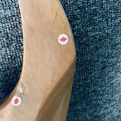Mahogany Dual Humbucker Guitar Body for 6 String Build image 8