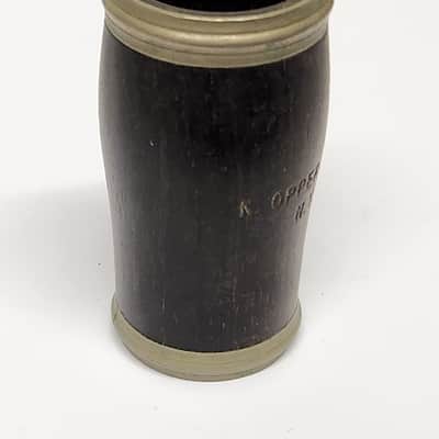 Rare Kalmen K Opperman NY 64mm Clarinet Barrel image 7