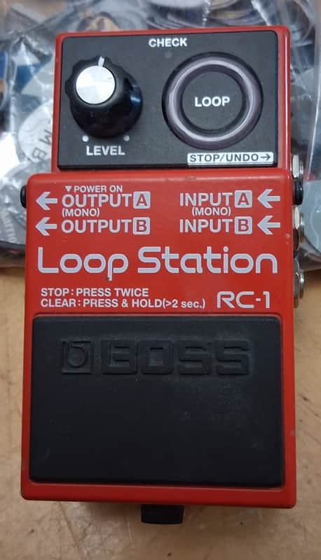 Boss RC-1 Loop Station 2014 - Present - Red image 1
