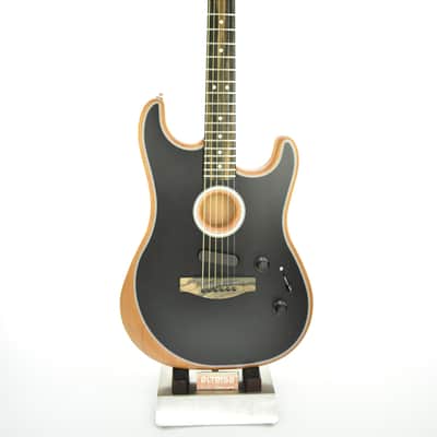 Fender American Acoustasonic Stratocaster 2022 Black 2264gr image 2