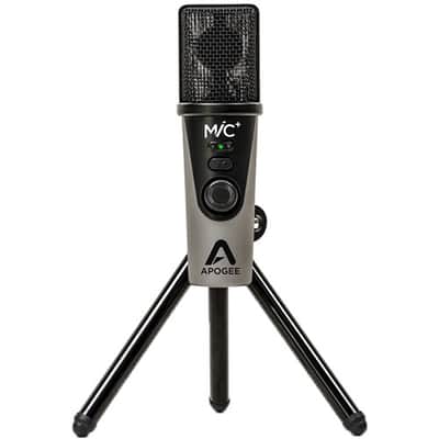 Apogee MiC+ Plus - Studio Quality USB Microphone with Cardioid Condenser Mic Capsule, Built In Mic Pre-Amp & Zero-Latency Headphone Output image 2