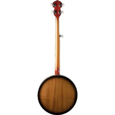 Washburn B9-WSH Americana Series Cast Aluminum Tone Ring Mahogany Neck 5-string Resonator Banjo w/Hard Case image 5