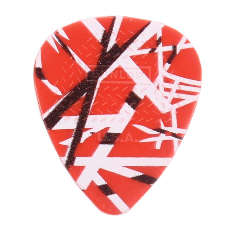 Dunlop EVHP02 Eddie Van Halen Frankenstein Max-Grip .60mm Guitar Picks (6-Pack) image 1