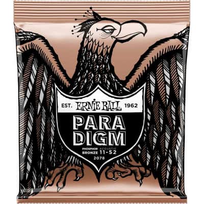 Ernie Ball 2078 Paradigm phosphore bronze light 11-52 image 1