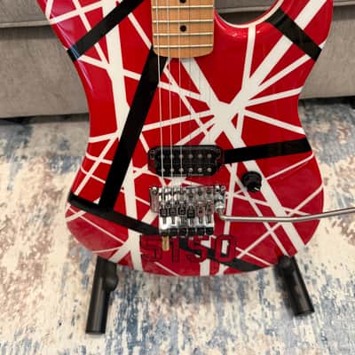Kramer Kramer Gibson Music Yo 1984/5150 2006 Red/white/black stripes 2006 image 3