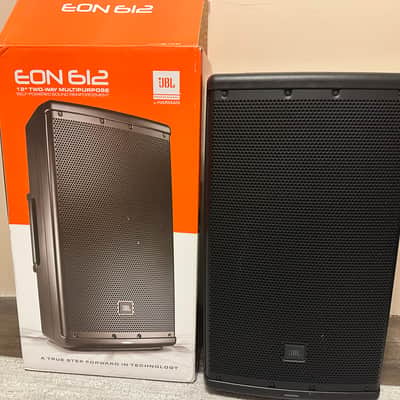 JBL EON612 2-Way 1000-Watt 12” Active Loudspeaker 2010s - Black image 1